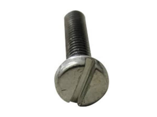 Toolcraft 104338, Skruv, Stål, Universal, Kullrigt (skruvhuvud), Zink, M8