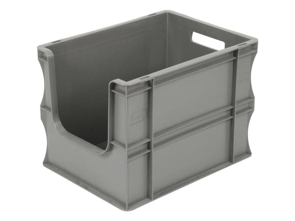 VISO SPK 4329 AV Opbevaringskasser (B x H x T) 300 x 290 x 400 mm Grå 1 stk