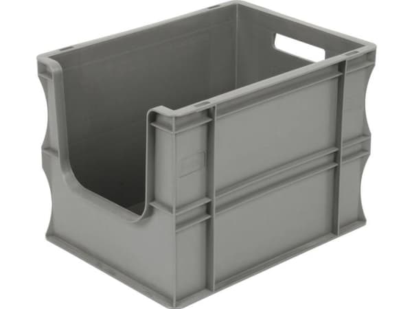VISO SPK 4329 AV Opbevaringskasser (B x H x T) 300 x 290 x 400 mm Grå 1 stk