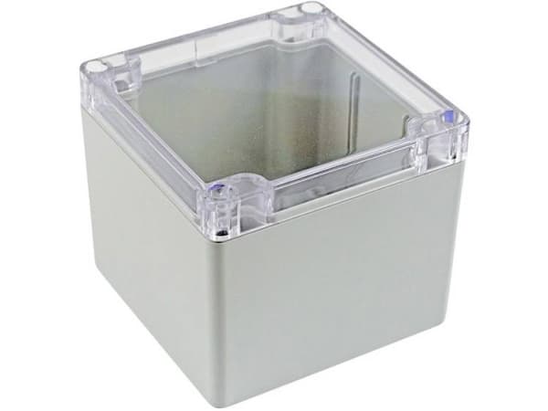 Hammond Electronics 1554 PC CL Universalkabinet Polykarbonat Grå 1 stk Hammond Electronics 1554 PC CL Universalkabinet Polykarbonat Grå 1 stk