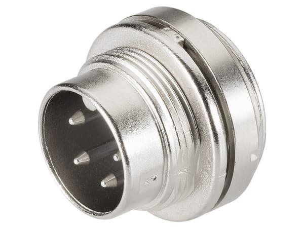 BINDER 09-0331-00-12, 3 A, 60 V, Uros, Metallinen, IP40