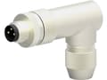 Pikkukuva 1 / 2: TE Connectivity T4013019031-000 Sensor-, aktuator-stik, M8 Stik, vinklet Pol-tal (RJ): 3 1 stk