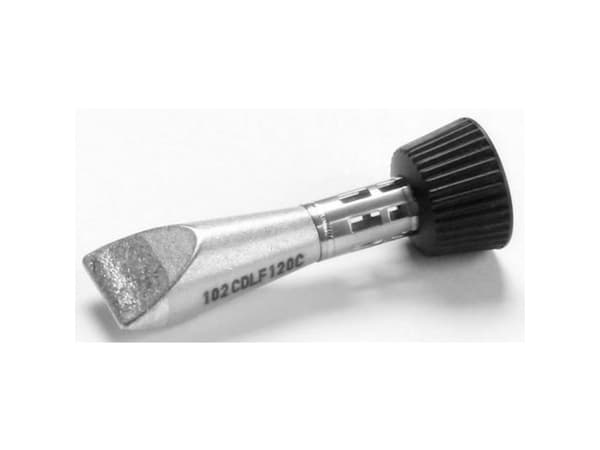 Ersa 0102CDLF120C Loddespids Mejselform, lige Spidsstørrelse 12 mm Indhold 1 stk