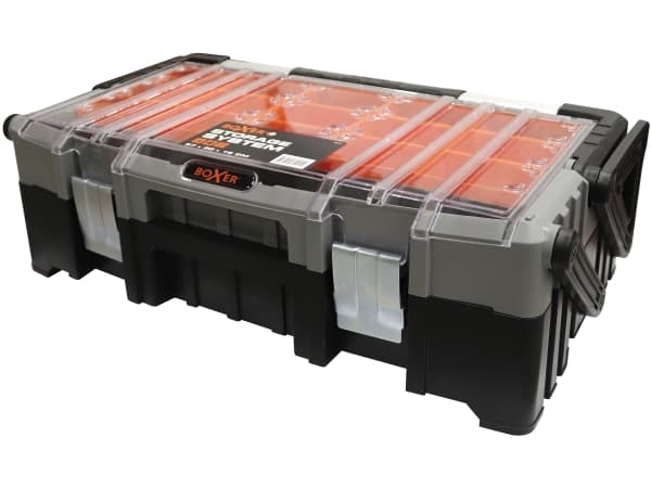 Boxer® værktøjskasse 22" med opbevaring i låg 57 × 30,5 × 16,5 cm