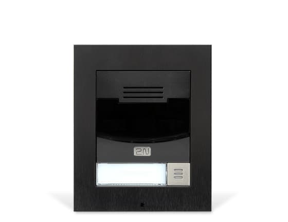 2N IP Solo - IP-intercomstasjon - kablet - 10/100 Ethernet - svart