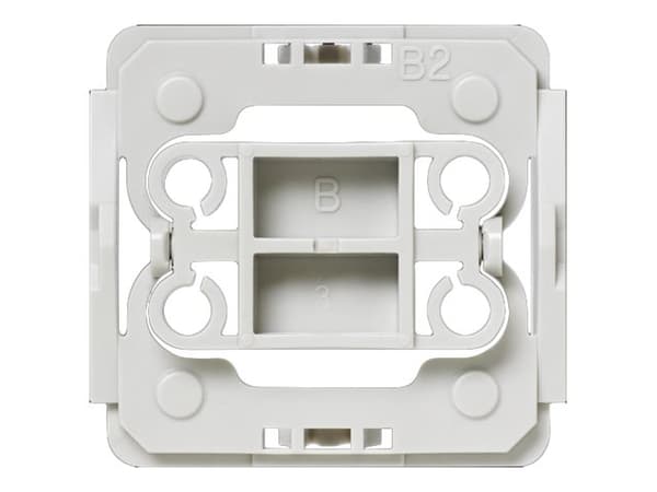 HomeMatic Berker B2 EQ3-ADA-B2 - Mounting adapter Grå, Hvit