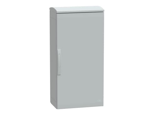 Schneider Electric NSYPLAT1053G Kaappi 500 x 1000 x 320 Polyesteri Harmaa-valkoinen (RAL 7035) 1 kpl
