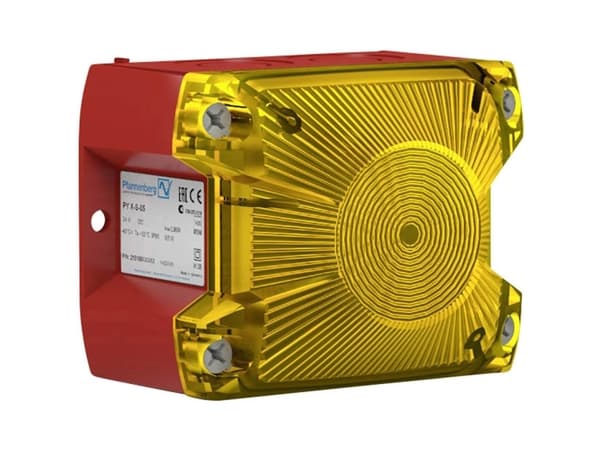 Pfannenberg taskulamppu PY X-S-05 24 DC YE Gul 24 V/DC