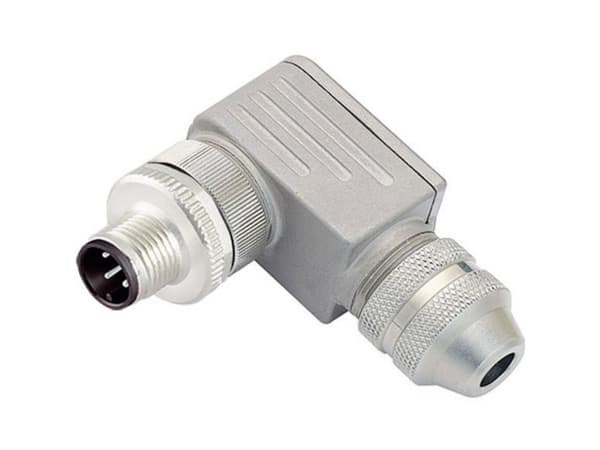 Binder 99-1437-822-05 Sensor-, aktuator-stik, M12 Stik, vinklet Pol-tal (RJ): 5 1 stk