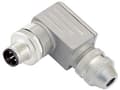 Pikkukuva 1 / 2: Binder 99-1437-822-05 Sensor-, aktuator-stik, M12 Stik, vinklet Pol-tal (RJ): 5 1 stk