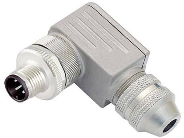 Binder 99-1437-822-05 Sensor-, aktuator-stik, M12 Stik, vinklet Pol-tal (RJ): 5 1 stk