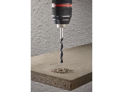 wolfcraft GmbH 4006885760301, Drill, Spiralborekrone, Høyrehåndsrotasjon, 3 mm, 61 mm, Sponplate, Kryssfiner, Mykt tre