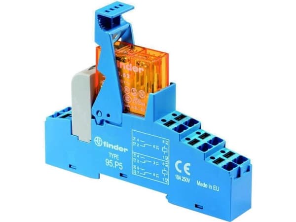 Finder 48.P6.7.012.0050 Relekomponentti Nimellisjännite: 12 V/DC Katkaisuvirta (max.): 16 A 1 x vaihtokosketin 1 kpl 1 kpl