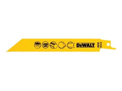 Dewalt 152mm sapelisahan metalliterä 5kpl DT2384