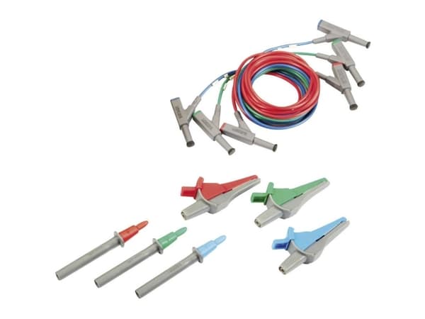 Beha Amprobe PROINSTALL-TL-KIT Set med säkerhetsprovledare [Kontakt 4 mm, bussning 4 mm - krokodilben, provspets, kontakt 4 mm] 1 st