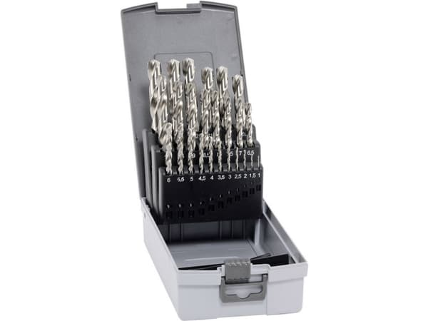 Alpen 102225100 HSS-E Metallspiralborrset 25 delar Kobolt 1 set