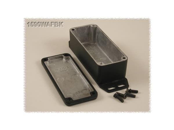 Hammond Electronics 1590WAFBK Yleiskaappi 92,5 x 38,5 x 31 Alumiini Musta 1 kpl