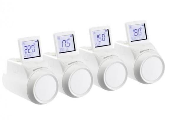 Honeywell evohome THR092HRT - Lämmityksen ohjaus - langaton - 868 MHz (4 kpl)