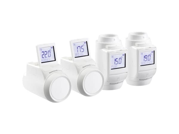 Honeywell evohome THR092HRT - Lämmityksen ohjaus - langaton - 868 MHz (4 kpl)