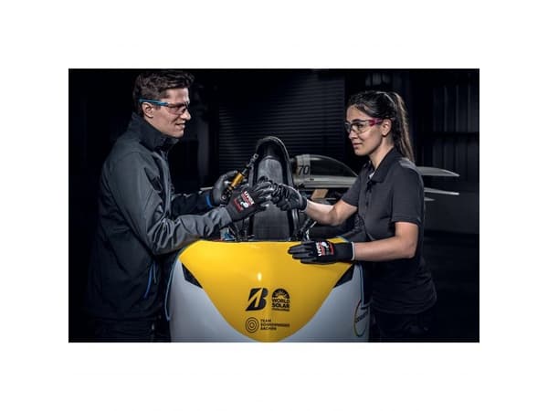 Uvex 60038, Verkstedhansker, Sort, Voksen, Voksen, Unisex, Beskyttelse mot elektrostatisk utladning (ESD)