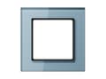Miniatyrbild 1 av 3: JUNG AC 581 GL BLGR, blå, Grå, Glas, 84 mm, 84 mm