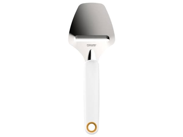 Fiskars kovan juuston leikkuri, ruostumatonta terästä/muovia, leikkuuleveys: 6 cm, Functional Form, valkoinen, 1016129