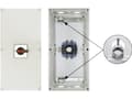 Miniatyrbild 1 av 2: Kraus &amp; Naimer KG160.T103/D-A066.STM Reparationskontakt låsbar 1 x 90° Svart 1 st