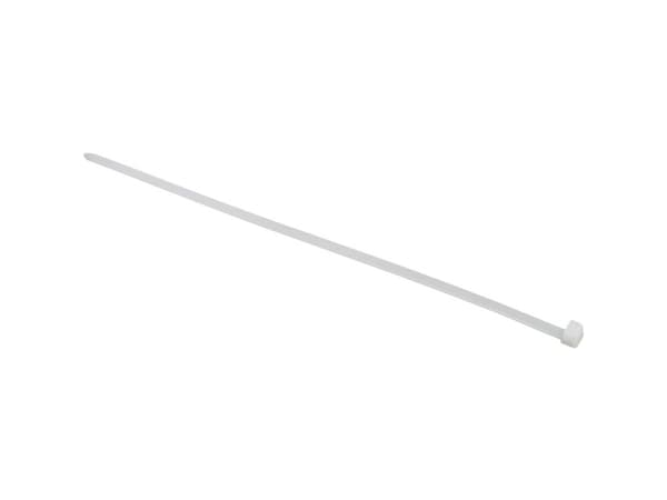 Schneider Electric IMT46286, Stigeformet buntebånd, Translucent, 380 mm, 7,6 mm, 100 stykker