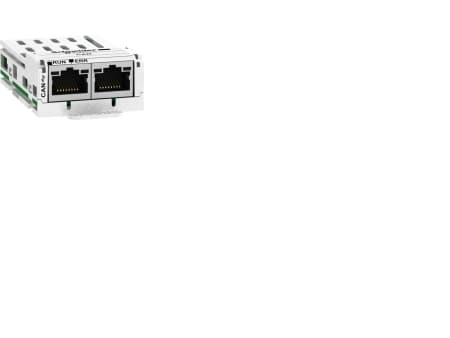 SCHNEIDER ELECTRIC Modbus TCP och EtherNet/IP kommunikationskort till LMC078, 2xRJ45, 100 Mbit/s
