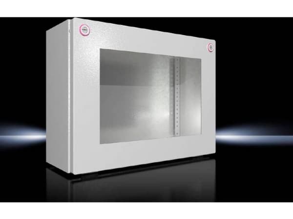 Rittal KX 1611.000 Asennuskotelo, seinäasennuskotelo 400 x 300 x 155 Teräslevy Harmaanvalkoinen (RAL 7035) 1 kpl 1 kpl