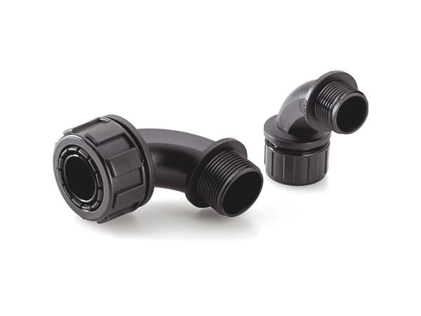 LAPP 55502373 SILVYN® MPC 90° 21 GY Slangeforskruning Grå PG21 10 stk
