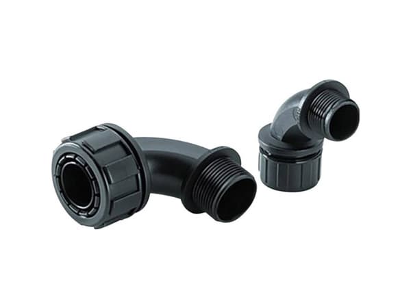 LAPP 55502373 SILVYN® MPC 90° 21 GY Slangeforskruning Grå PG21 10 stk