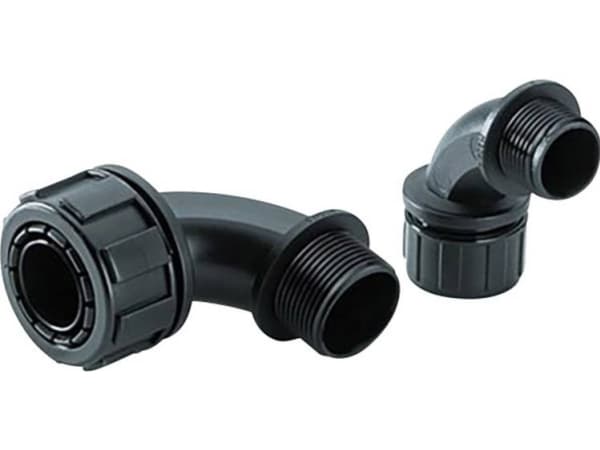 LAPP 55502373 SILVYN® MPC 90° 21 GY Slangeforskruning Grå PG21 10 stk