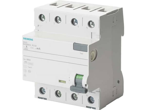 Siemens 5SV33476KK12 FI säkerhetsbrytare 80 A 0,03 A 400 V