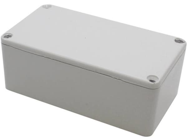 Hammond Electronics 1590BSLG Yleiskaappi 112 x 60 x 38 Valettu alumiini Vaaleanharmaa 1 kpl
