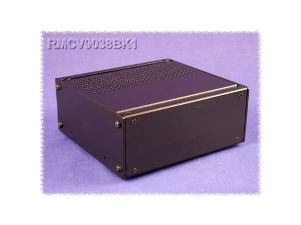 Hammond Electronics RMCV9058BK1 Yleiskaappi 216 x 203 x 109 Alumiini Musta 1 kpl 1 kpl