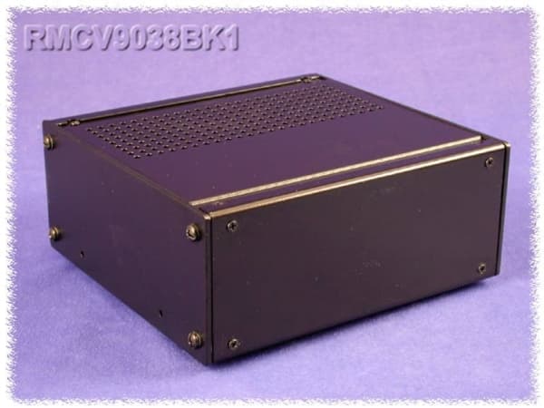 Hammond Electronics RMCV9058BK1 Yleiskaappi 216 x 203 x 109 Alumiini Musta 1 kpl 1 kpl