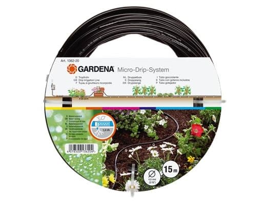 Gardena 1362-20, 15 m, Maanpinnan yläpuolella, Musta