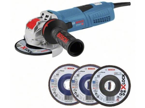Bosch GWX 13-125 S Professional - Vinkelsliper - 1300 W - 125 mm