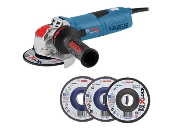 Bosch GWX 13-125 S Professional - Vinkelsliper - 1300 W - 125 mm