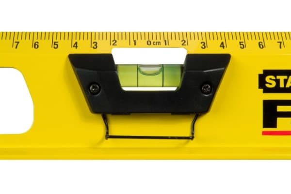 Stanley 1-43-557, 1,8 m, Svart, Gul, 0,5 mm/m, Gjuten aluminium