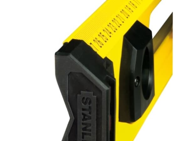 Stanley 1-43-557, 1,8 m, Svart, Gul, 0,5 mm/m, Gjuten aluminium