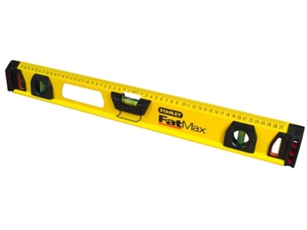 Stanley 1-43-557, 1,8 m, Svart, Gul, 0,5 mm/m, Gjuten aluminium