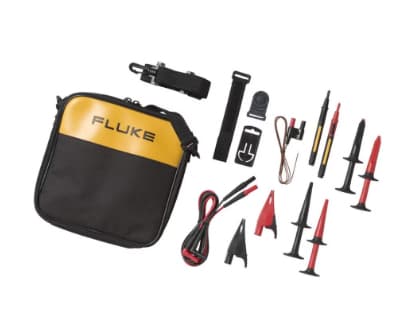 Fluke TLK289, Testausjohdin, -anturi ja klipsisarja, Musta, Punainen