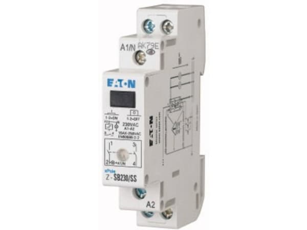 Ylijännitekosketin DIN-kisko Eaton Z-SB230/SS 2 x sulkukosketin 16 A 1 kpl