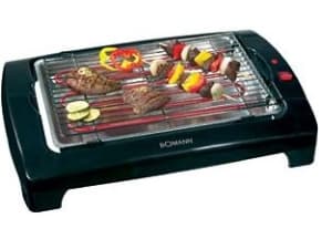 Bomann BQ 1240 CB, 2000 W, Sort, 230 V, 50 Hz, 480 mm, 360 mm