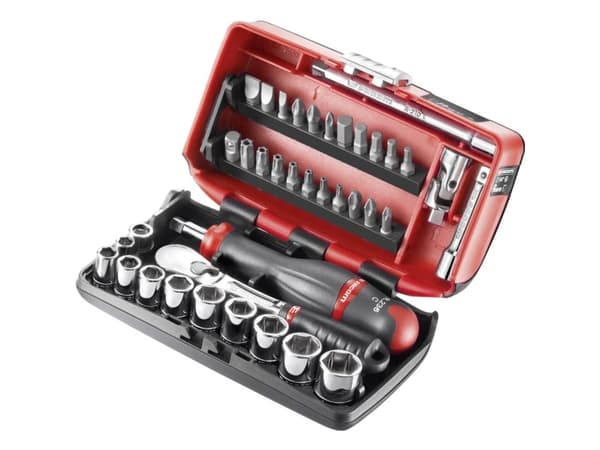 Facom Topnøglesæt Tommer 1/4 (6,3 mm) 38 dele RL.NANO-U1