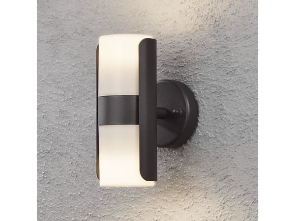 Konstsmide 7522-750, 2 pære(r ), IP54, Sort Sort