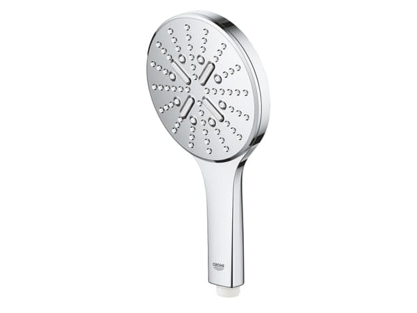 GROHE Rainshower Smartactive 130, Kädessä pidettävä suihkupää, Kromi, Seinä, 13 cm