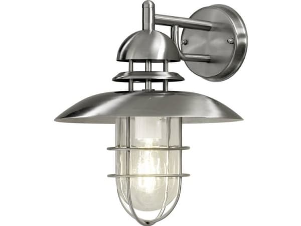 Konstsmide 7319-000, Seinävalaistus ulkotiloihin, Ruostumaton teräs, Ruostumaton teräs, Puutarha, Patio, Läpinäkyvä, 1 lamppu(a)